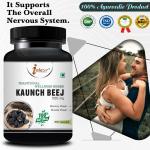 INLAZER Kaunch Beej Capsules , Kaunch Beej Capsules - Long Last Desire Improves Memory Power & Immunity Level