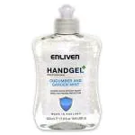 Enliven Hand Gel Cucumber and Garden 500ml