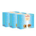 Cookieman Fruit & Nut and Choco Chip Cookies - 200g x 3 Packs Combo