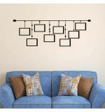 WOLPEP amily Hanging Photo Frame with Quotes Wall Sticker