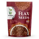 WELL GREEN Raw Flax Seed 750 gm Alsi Seed| Flax Seed For Hair Growth| Diet Snack