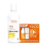 VLCC Honey Moisturiser - 100 ml & Vitamin C Facial Kit - 58 g - Combo