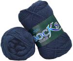 M.G Enterprise wool, Nylon Socks yarn tres Navy 400 Grams.
