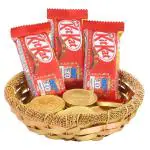 Nestle Kit kat Choco Hamper |Chocolate Gift for Diwali, Anniversary, Valentine's Day, Birthday, Christmas