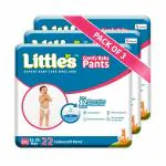 Little's Baby Pants Diapers Extra Extra Large (XXL) 15-25 kg - 22 count x Pack of 3