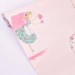 OREN EMPOWER Multicolor PVC Vinyl Beautiful Angels Waterproof Wallpaper 45x330 cm