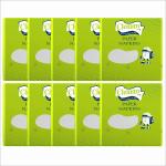 Clemmy Tissue Paper Napkins 100 Pieces Each- Set of 10