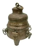 RHYTHM ENTERPRISE Large Antique Brass Pot for Cooking - Best Collection Home Decor Garden (591)