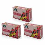 Healthy Forever Homemade Mix Fruit Soap with 100% herbal and pure ingredients For Women, Men, Skin Plumper, Repair Damage Tissue And More Hydrated - 120gm (PACK OF 3)