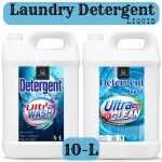 BLISS & BLUSH Washing Machine Liquid Detergent 10 liter for Bucket Wash & Top Load Washing Machine, Designed For Tough Dirt Removal on Laundry in Washing Machines & bucket