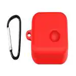 Ragro Silicone Front And Back Case With Keychain For Nothing Ear 2 (Red)