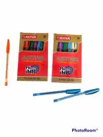 K.kataria eshop Aviva Blue Activa Use & Throw Pen (20 Pens per Packet), (Set of 2 packets ,40 pens