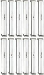 Smart Shophar Stainless Steel Young Cabinet Handle 6 Inches Silver Pack of 12