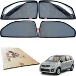 WolkomHome Car Sun Shade with Zipper Magnetic Curtain Windows Shades for Ertiga