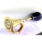 Robin Export Company Vintage Brass Car Horn Bike Bus Bullet 16.5