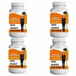 zemaica healthcare|Max Height|Whey Protein for Height growth and Height increase|chocolate flavor|pack.4