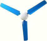 Sameer i-Flo Dust proof 1200 mm 3 Blade Ceiling Fan, Blue