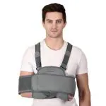 AccuSure Arm Sling Shoulder Immobilizer, Adjustable Comfortable Shoulder Arm Sling Shoulder Support