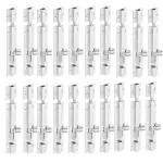 DOORTAIN Stainless Steel Plain Tower Bolt for Door (6 inch, Pack of 20)