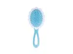 Beutifly Blue Oval Shape Tangle Hair Brush For Kids