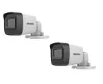 HIKVISION HIKVISION CCTV 2MP Smart IR, up to 25 m IR Distance Fixed Mini Bullet Camera (Pack of 2)