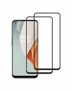 GADGETRONICS OnePlus Nord N100 Black Tempered Glass Scratch Resistant Screen Protector (Pack of 2)