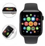 CLUBCLASSY T500 Smart Watch Full Screen Waterproof Touch Display Bluetooth Calling | Fitpro T500 Smart Watches Fitness Tracker Compatible with All Android & iOS (Black)