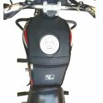 VORIYO Bike Petrol Tank Cover Bag for Bike Motorcycle Riding Waterproof Leatherette Artificial Leather Material Bajaj Hero Honda Splendor (Black)