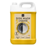 BLISS & BLUSH Dish wash Liquid yellow 5 Liter Dishwasher Liquid Detergent for a Deep Clean | Tackle Stubborn Grime | Powerful Cleaning Solution for All Utensils