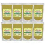 Yauvanya Rajasthani Mehndi / Henna Powder - 8X100 gms | Triple refined fine powder | 100% Pure and Natural | Vegan