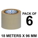 VCR Brown Duct Tape - 18 Meters in Length 96mm / 4