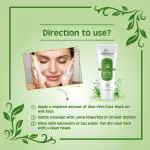 Earth Science Ayurveda Aloe Vera w/ Hyaluronic Acid, Vitamin & B3 For Whitening Face Wash (100 g) |Face Wash |