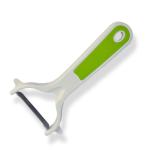Zabolo Vegetable And Fruit Slicer Peeler Steel Blade Y Shaped Peeler (Green)