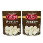 Yuvraj White cham cham sweets combo (1 kg x 2 ) pack