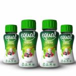 Equal Stevia Plant Based Natural Sweetener | 100% Natural Sweetness from Stevia | Zero Calorie from Stevia | Tastes Like Sugar |150g Jar | Pack of 4