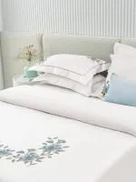 DDECOR OASIS Cotton King Double Bedsheet With 2 Pillow Covers (274 cm X 274 cm)