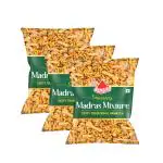 Bambino Madras Mixture 360 Gms Each 120g X Pack of 3 I South Indian Style Namkeen