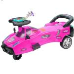 Pandaoriginals Pink Plastic Magic Ferrari Tricycle For Kids