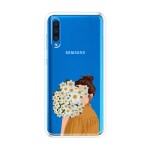 Emble Designer Clear Tranperant Silicone Case For Samsung A50-Design A8 ( TPU | Soft , Samsung A50| Multicolor )