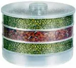 MOSTSHOP Sprout Maker with 4 Container Organic Home Making Fresh Sprouts Beans
