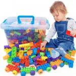 Vastate 60+ Small Building Blocks Including 8 Wheels Age 5+, Smart Bricks For Kids, Toys