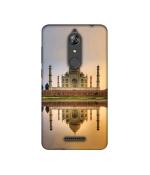 Casotec Taj Mahal Design Printed Silicon Soft TPU Back Case Cover for Micromax Canvas Infinity