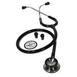 Stethoscope for Doctors and Medical Students- Black Tube- Evolife Excellent II Manual Stethoscope