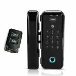 Leccy & Genesis Smart Glass Door Lock | Free Batteries Inside | Smart Technology And German Expertise | Free Installation Pan India