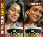 KURAIY Beautiful Pure De-Tan Cream for Men - Set of 1 (50 g)