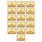 Ayusoul Ayurveda Khadi Herbal Natural Sandalwood Bath Soap for Soothing & Natural Skin Pack of16