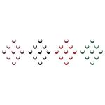 Comet Busters Multicolor Bindi For Women