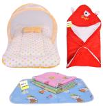 Kwitchy New Born Baby Daily Essentail Bedding Combo Pack