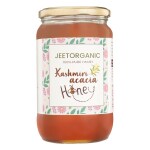 JeetOrganic Farm Accacia Honey -1000GM | Raw Mono-Floral Unpasteurized Source Direct From Bekeepers