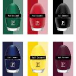 PERPAA Tiny Glaze Glossy & shiny Nail Polish Combo of 6 Different Color, Shades:-Maroon,Green,Blue,Black,Rich Pink,Yellow